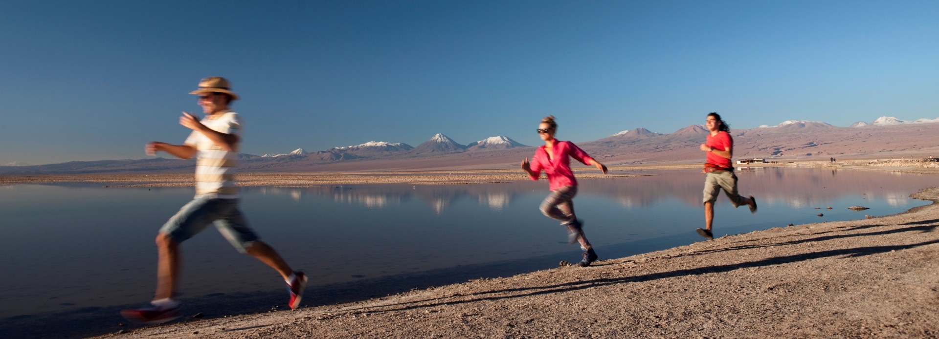 Chile Laguna Chaxa in der Atacama Wüste