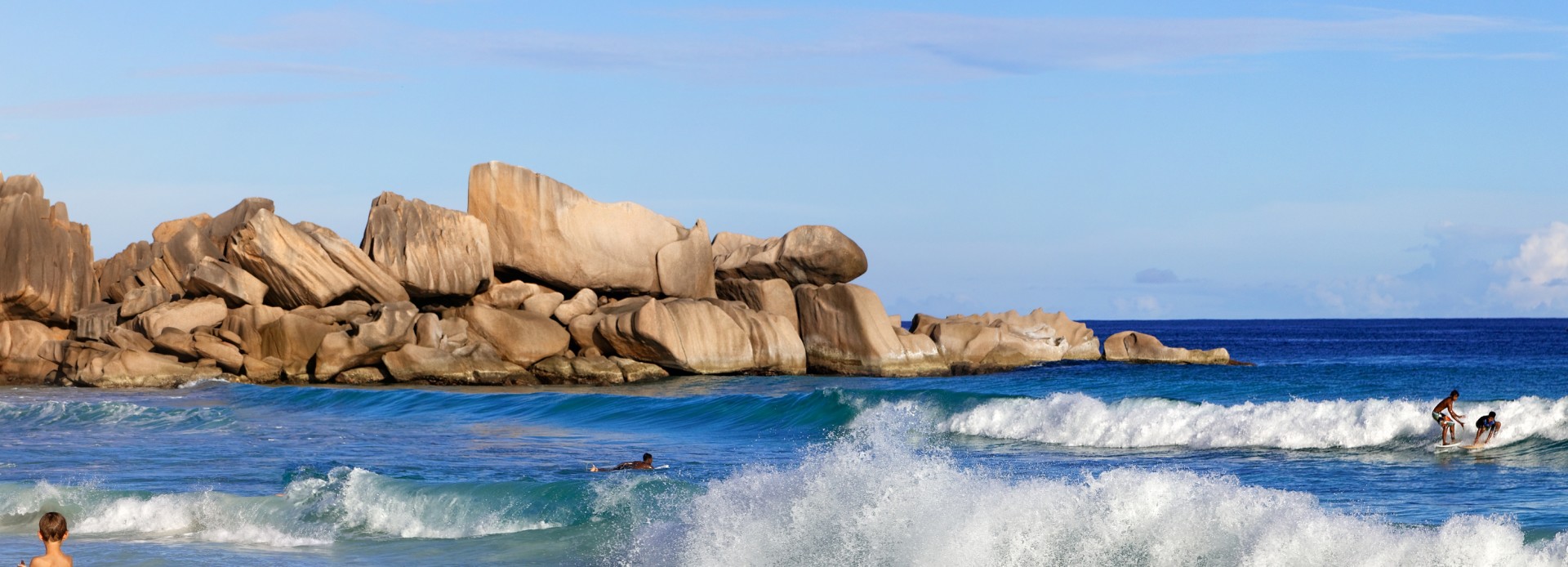 Grand Anse auf La Digue, Seychellen