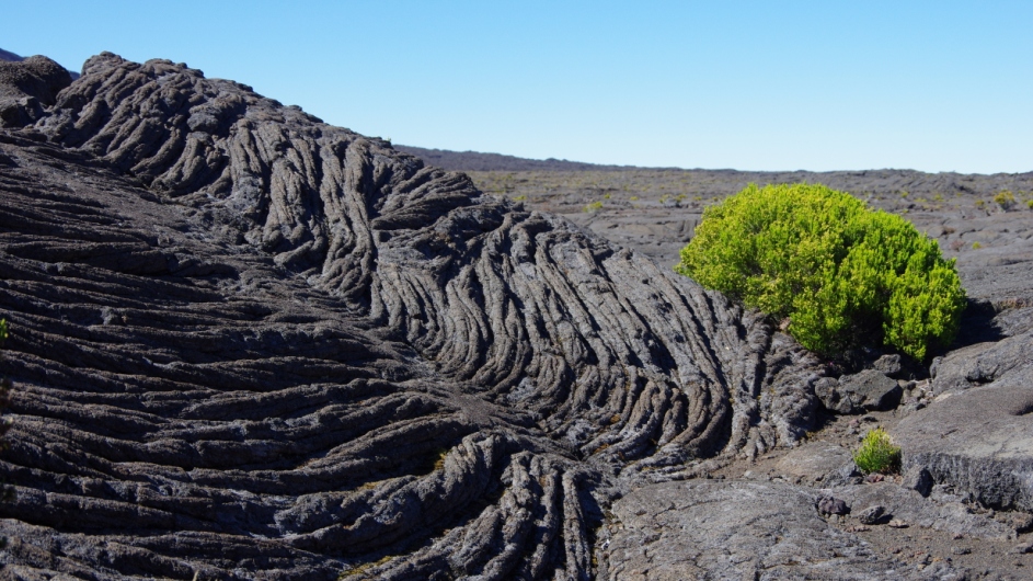 Reunion am Piton de la Fournaise