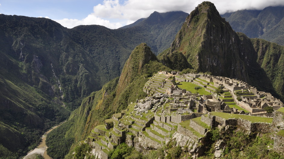 Peru Blick auf Machu Picchu