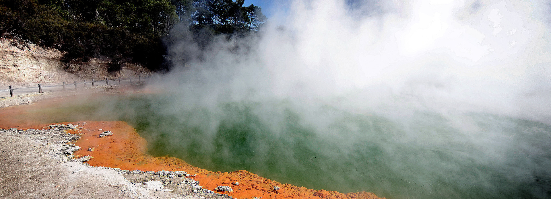 Neuseeland Champagne Pool im Wai o Tapu