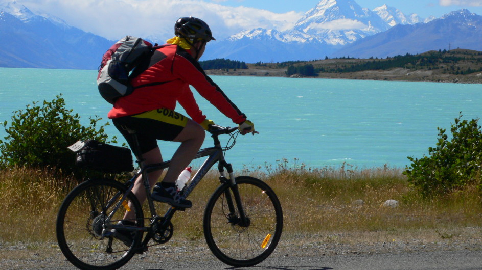 Neuseeland Radfahrer