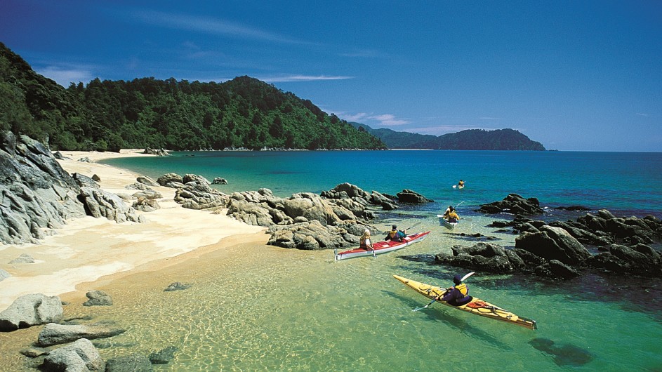 Neuseeland Abel Tasman Nationalpark Kayaktour