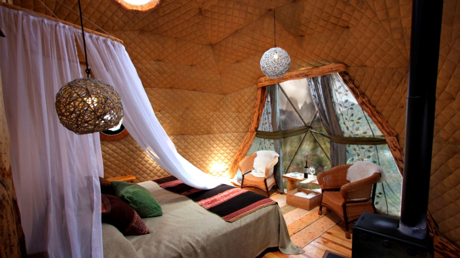 Chile - EcoCamp Suite Dome - Cascada
