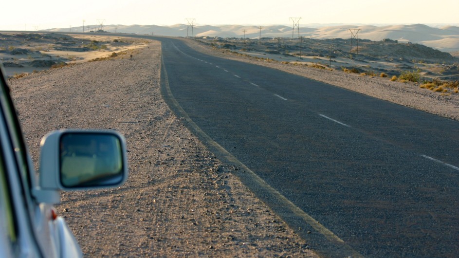 Namibia Straße nach Lüderitz