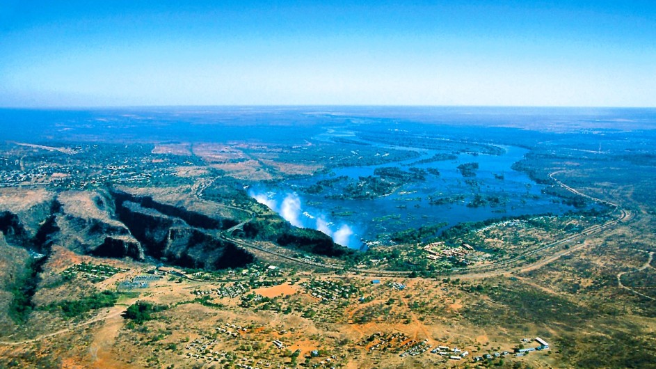 Zimbabwe Victoria Wasserfälle