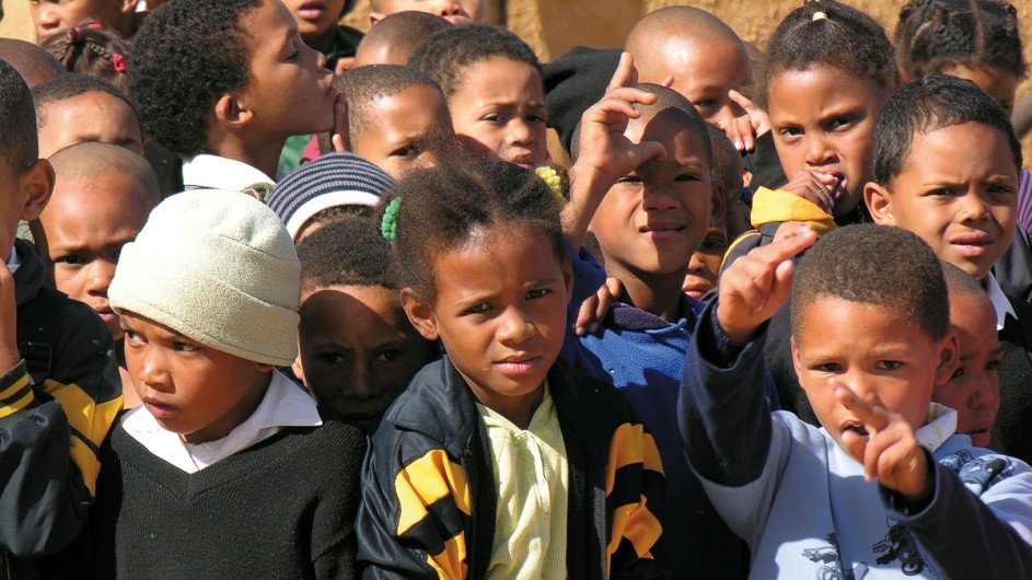 Südafrika Kinder in Amalienstein