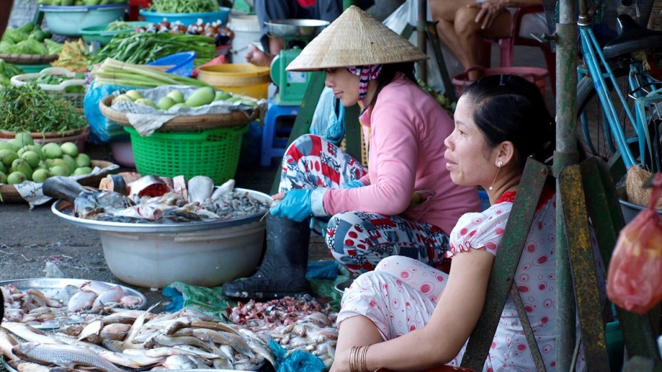 Vietnam Marktfrauen