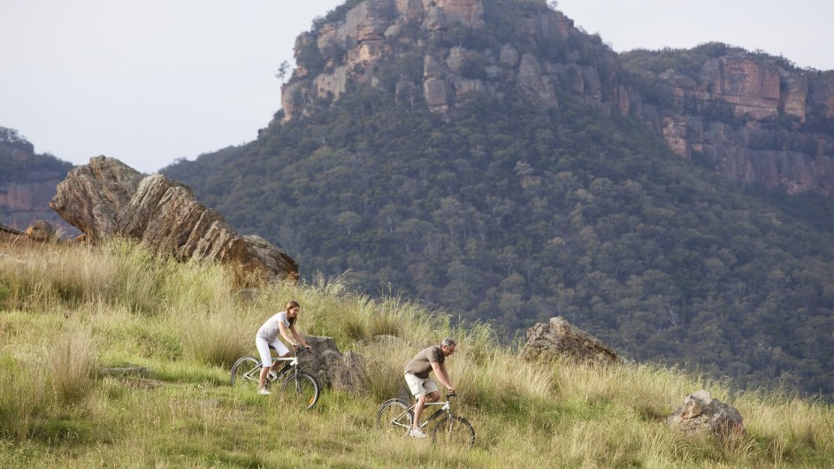 Australien Emirates Wolgan Valley Resort Mountainbiking
