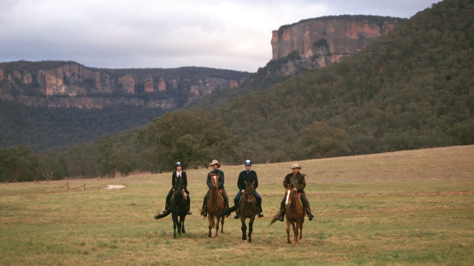 Australien Emirates Wolgan Valley Resort Ausritt