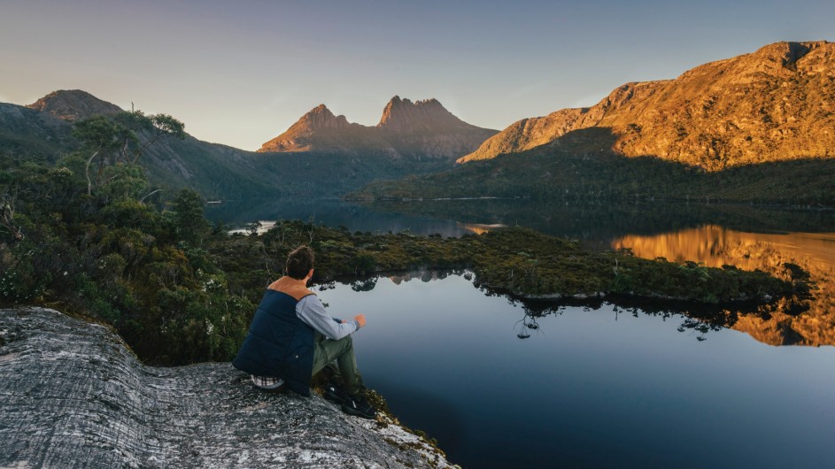 Australien TAsmanien Cradle Mountain und Glacier Rock