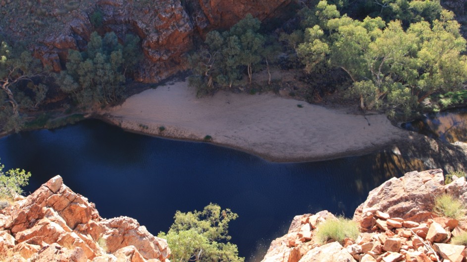 Australien Red Center Glen Helen Gorge