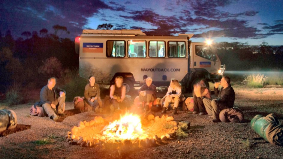 Australien Lagerfeuer