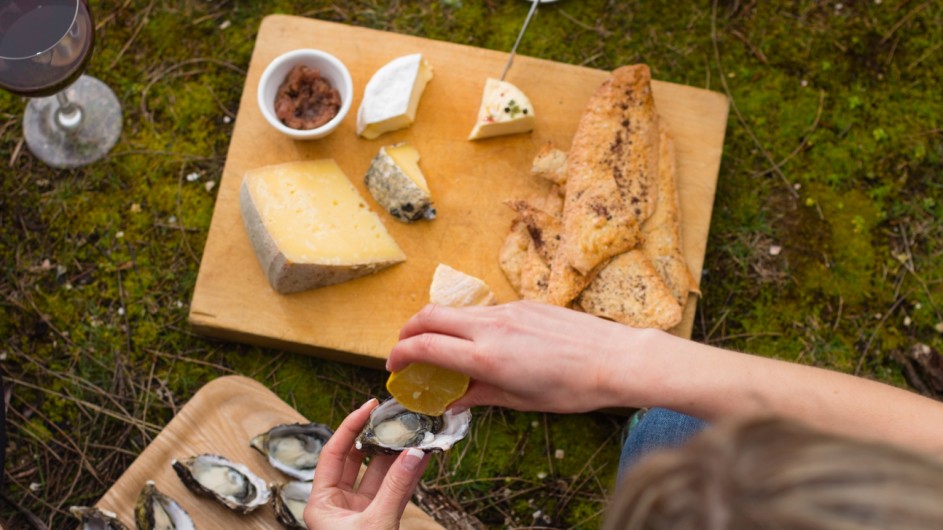 Australien Tasmanien Picknick Bruny Island