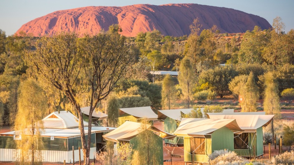 Australien Uluru Camp