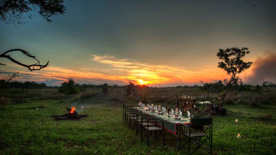 Botswana Okavango Delta Kanana Bushdinner