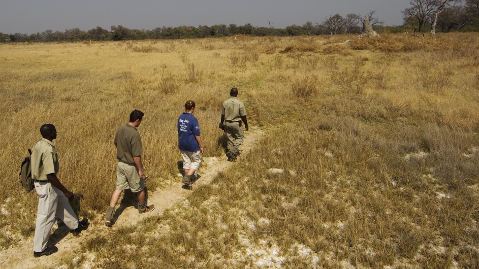 Botswana Okavango Delta Kanana Fusspirsch