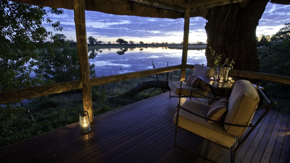Botswana Camp Savute Ausblick