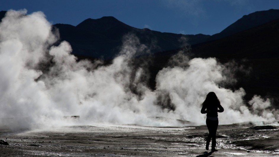 Chile Atacama Wüste Geysire auf dem Tatio