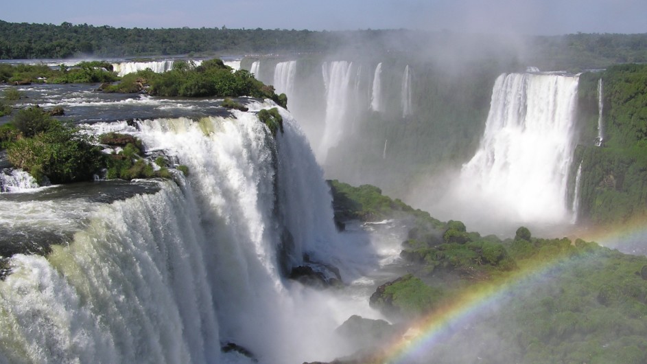 Iguazu Wasserfälle von oben