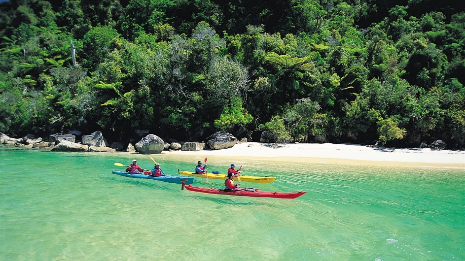 Neuseeland Abel Tasman Nationalpark Kayaktour
