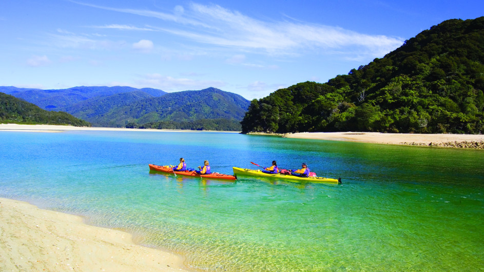 Neuseeland Abel Tasman Nationalpark Kayaktour