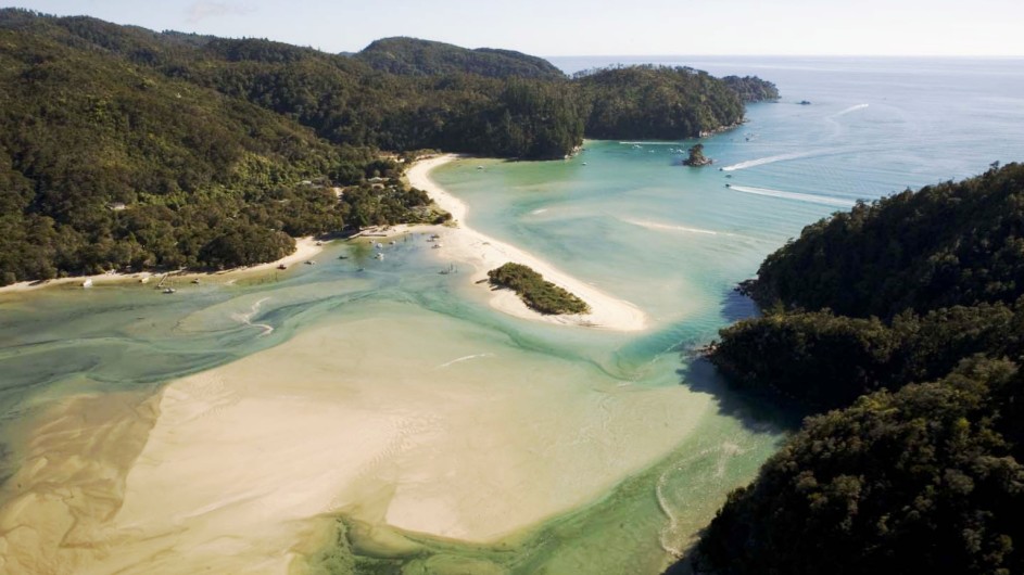 Neuseeland Abel Tasman Nationalpark Torrent Bay Estuary