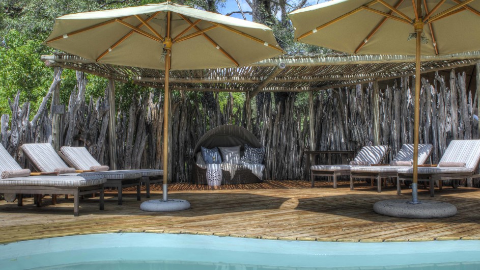 Botswana Moremi Game Reserve Okuti Pool