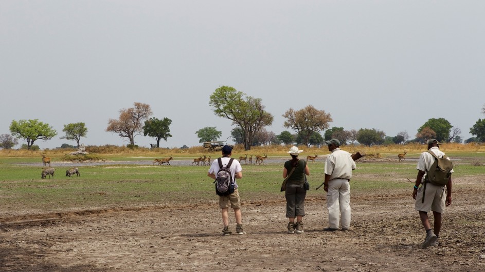 Botswana Okavango Delta Fusspirsch