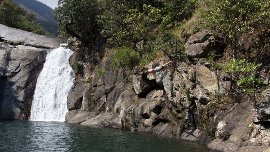 Malawi Mulanje Berge See