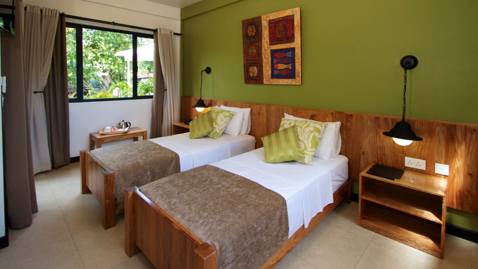 Seychellen La Dieuge Le Repaire Boutique Hotel Zweibettzimmer