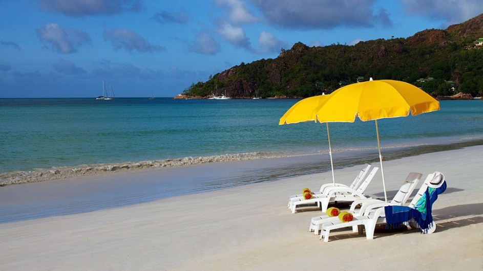 Seychellen Praslin Les Villas D´Or Strand