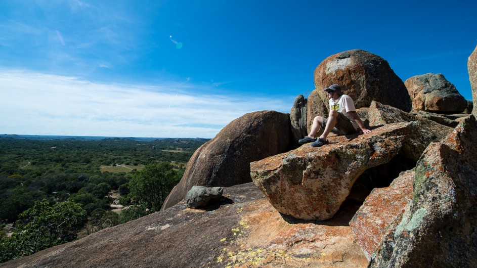 Zimbabwe Matobo Nationalpark Umgebung Farmhouse Lodge