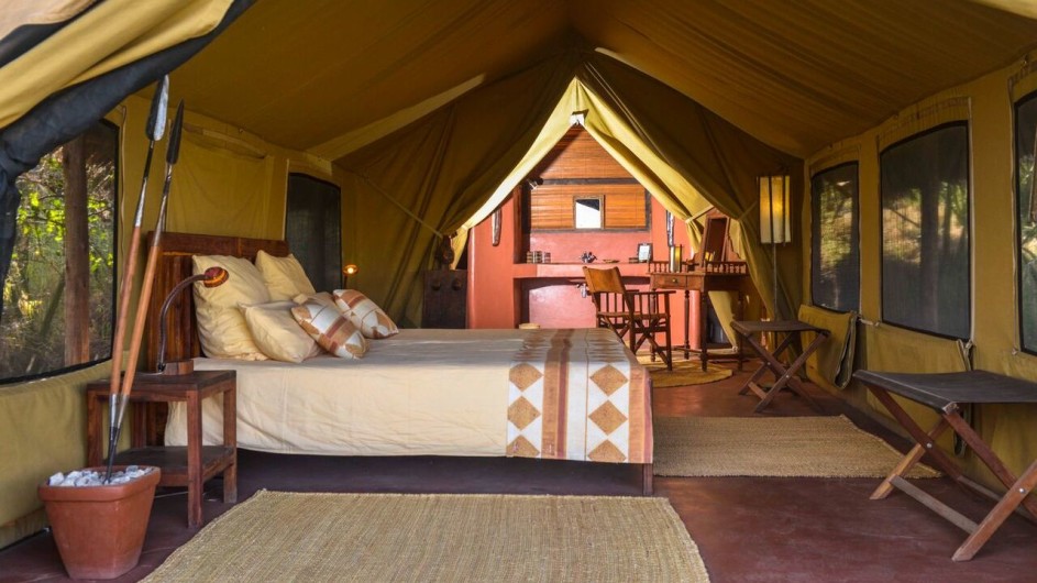 Tanzania Ngorongoro Krater Olduvai Camp Zelt