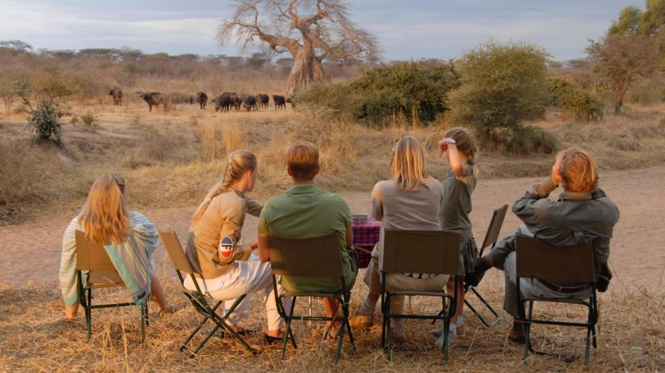 Tanzania Ruaha Nationalpark Jongomero Camp Aussicht