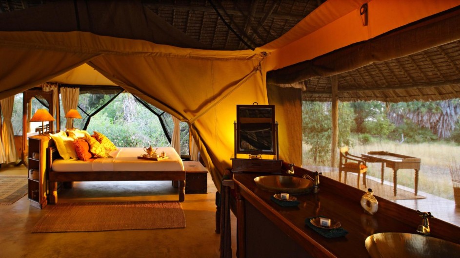 Tanzania Selous Game Reserve Siwandu Zelt