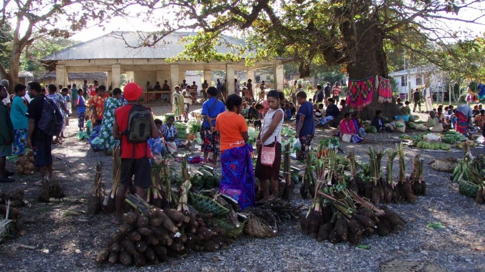 Vanuatu Tanna markt in Lenakel