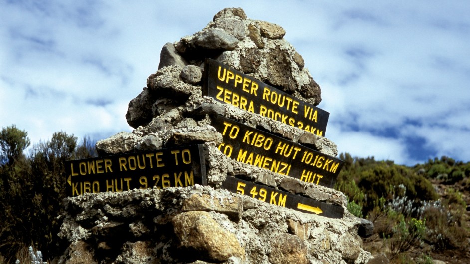 Tanzania Kilimanjaro Trekking Wegweiser