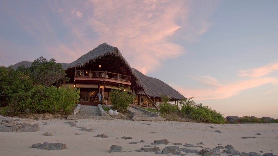 Mozambique Anantara Resort Medjumbe Island Beach Haupthaus