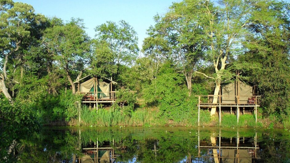 Mozambique Limpopo Nationalpark Machampane Wildneress Camp