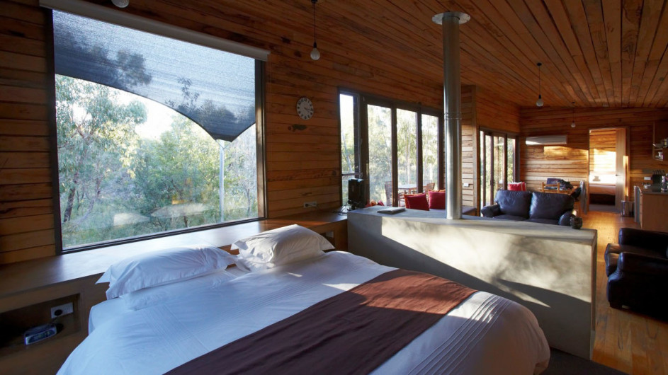 Australien Grampian Nationalpark DULC Holiday Cabins Zimmer