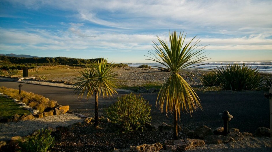 Neuseeland Westküste Punakaiki Resort Garten