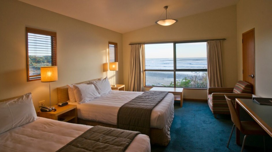 Neuseeland Westküste Punakaiki Resort Meerblick Zimmer
