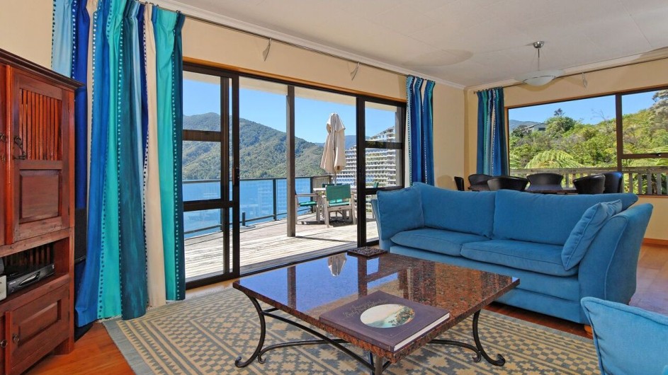 Neuseeland Marlborough Sound Punga Cove Resort Penthouse Suite