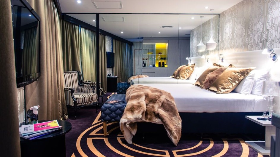 Neuseeland Wellington Museum Hotel Deluxe King Zimmer