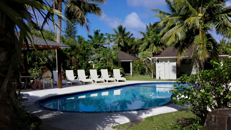 Cook Inseln Rarotonga Palm Grove Resort Pool