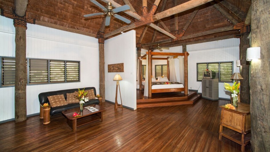 Fiji Inseln Lalita Island Resort Honeymoon Villa innen
