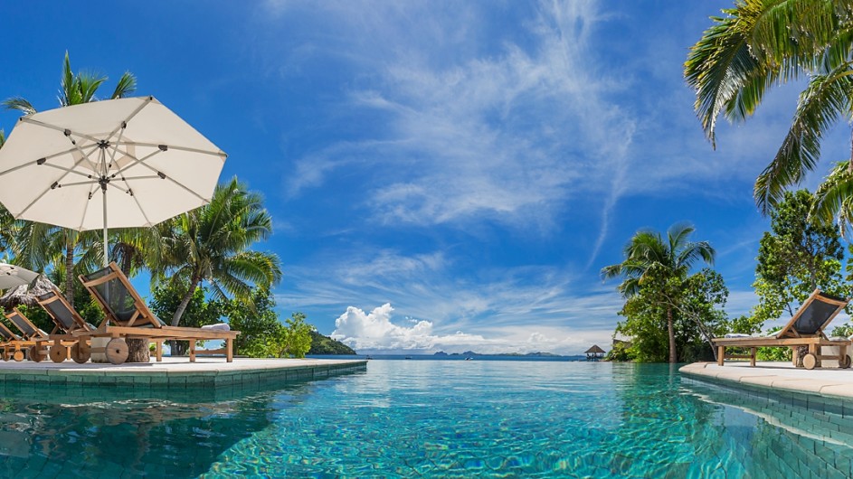 Fiji Inseln Likuliku Lagoon Resort Pool