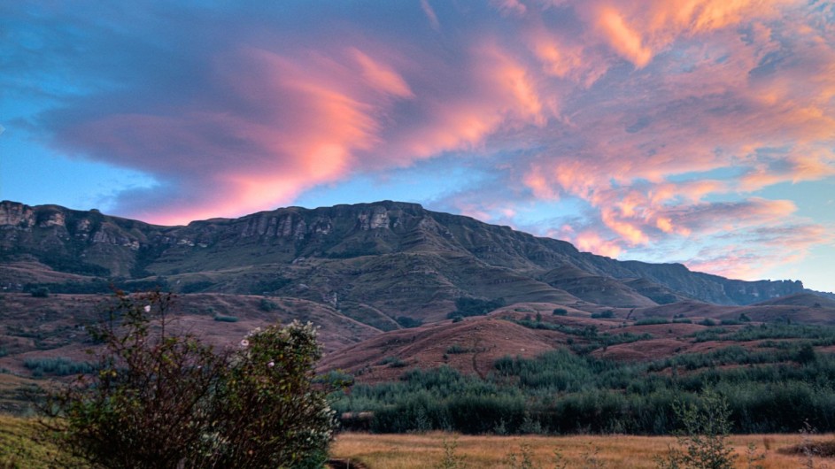 Südafrika Drakensberge Cleopatra Mountain Farmhaus