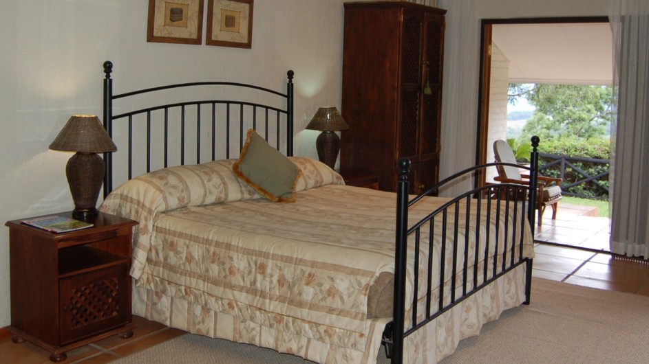 Südafrika Hazyview Chestnut Country Lodge Suite Schlafzimmer